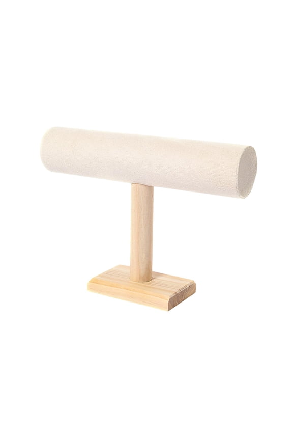 Wood Jewelry Bracelet Display Stand Bangles Holder Watch Holder for Home, Jewelry Exhibition, Shopping Mall , Style C