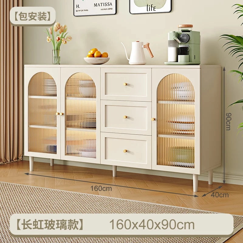 Wood Kitchen Cabinets Full Sets Cupboard Home Appliances Closet Kitchen Drawer White Muebles De Cocinas Modernos Furniture Home