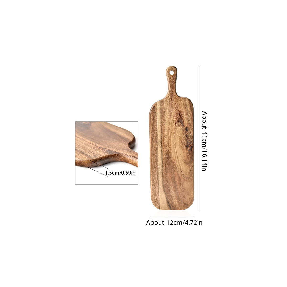 Wood Kitchen Cutting Board Boards Large Sales Deli Accessory Chopping ...