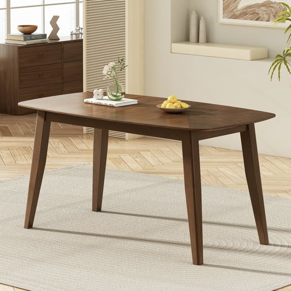 Wood Kitchen & Dining Room Dining Table (Walnut)