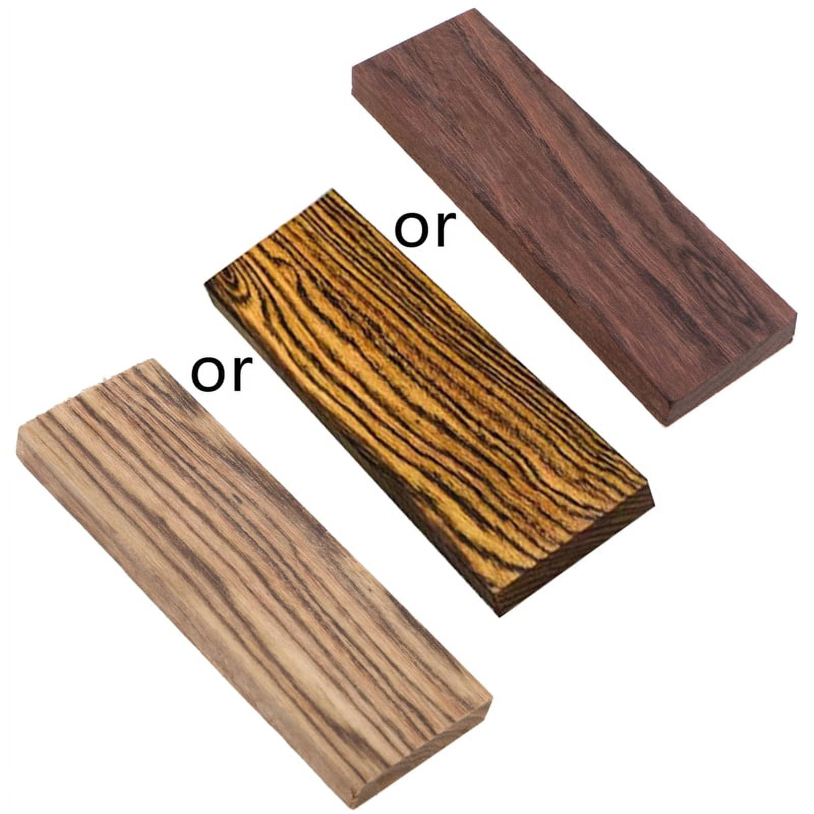 Wood Knife Handle Scales DIY Knives Making Plate Material 12x4x1cm ...