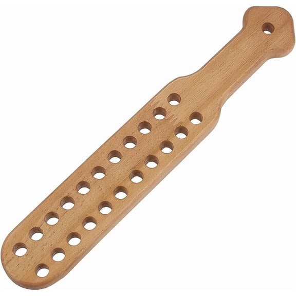 Wood Knitting Loom Tools BurlyWood 243x40.5x12mm Hole: 8mm