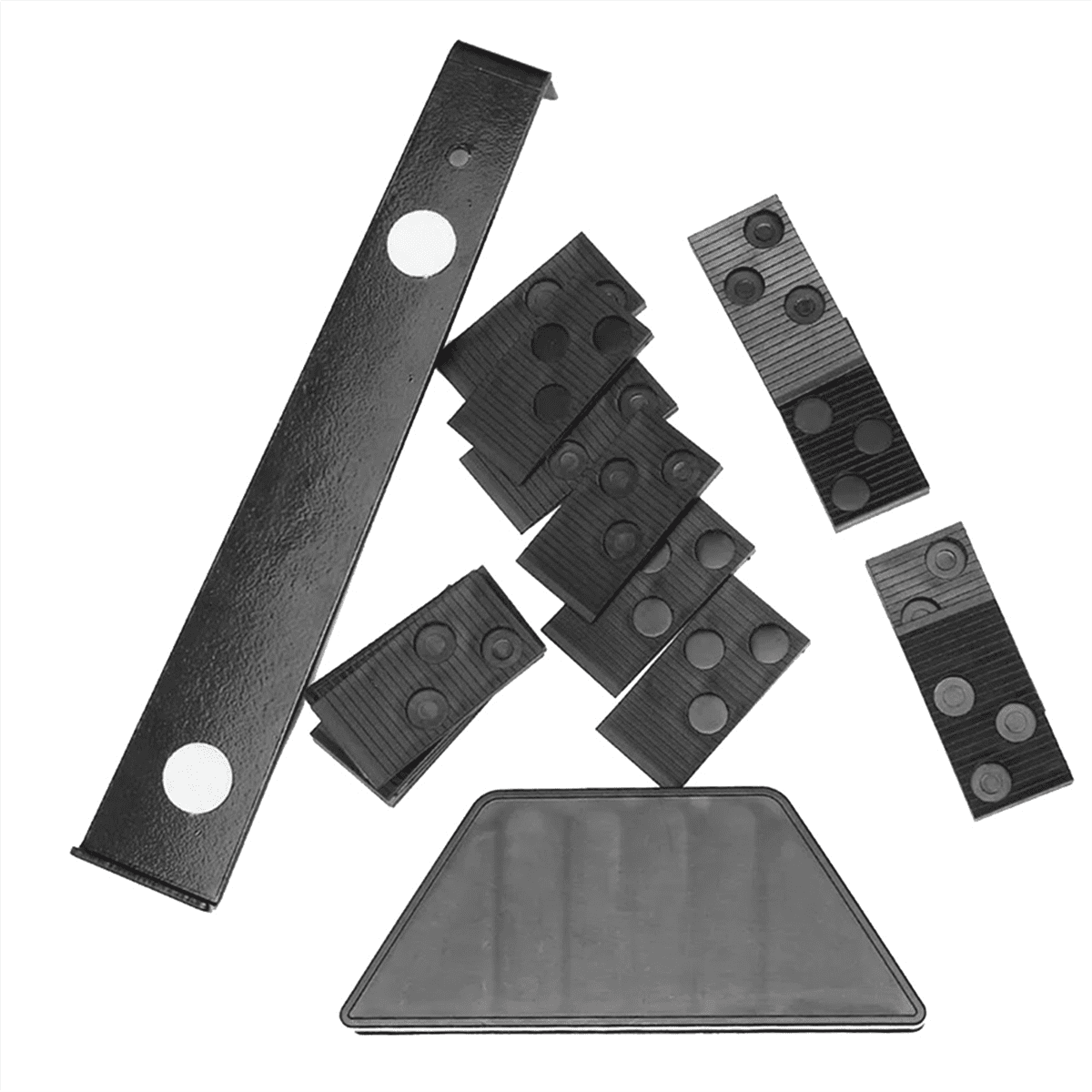Wood Laminate Flooring Installation Tool Floor Fitting Kit with 20Pcs Spacers Flooring Tool Set