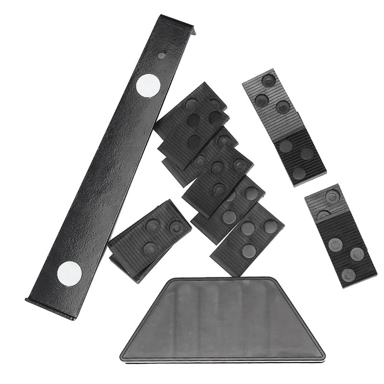 20-Piece Flooring Spacers Kit - 1/2" & 1/4" Gap Tools For Laminate & Wood Floor Installation