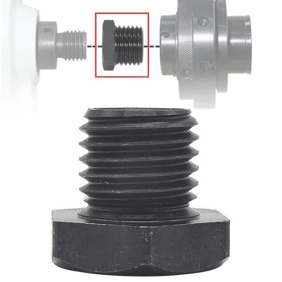 Wood Lathe Chuck Adapter Spindle Adapter Durable High Precision M18X2.5 To 1-8TPI Spindle Chuck Adapter Sturdy