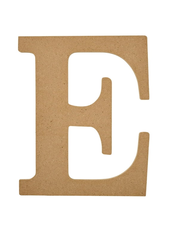 Wood Letter 8", E