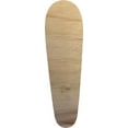 thumbnail image 1 of Wood Letter I Craft Shape, Unfinished 8'' Tall Small Kids Wooden Letter, Brownie Font, 1 of 5