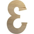 thumbnail image 1 of Wood Letter Unfinished Craft E, Paintable Wooden Letter 4'' Tall Small DIY, 1 of 5