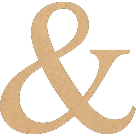 Wood Letters, Blank 6'' Times Font &, Craft Wall Hanging Shape