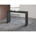 thumbnail image 1 of Wood MDF Bar Table with Oak Veneer in Wenge Color 40" Bar Height, 1 of 2