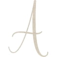 thumbnail image 1 of Wood MDF Letter (A) Blank Wood Craft, 7'' Tall Paintable DIY, Script Rebeca Font, 1 of 5