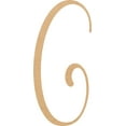 thumbnail image 1 of Wood MDF Letter G, Craft Alphabet 2'' Small Home Décor, Buttey Honey Font, 1 of 3