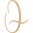 thumbnail image 1 of Wood MDF Letter Q, Craft Alphabet 7'' Small Home Décor, Buttey Honey Font, 1 of 3