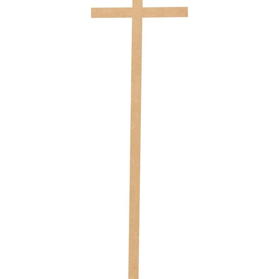 Wood MDF Letter T, Craft Alphabet 5'' Small Home Décor, Motherburger Font