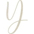thumbnail image 1 of Wood MDF Letter (Y) Blank Wood Craft, 5'' Tall Paintable DIY, Script Rebeca Font, 1 of 5