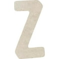 thumbnail image 1 of Wood MDF Letter Z, Craft Alphabet 20'' Small Home Décor, Rawles, 1 of 5