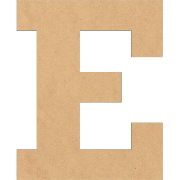 Awesome Life Craft Wood MDF Letters Unfinished 2'' Tall, Custom Cut, Nursery