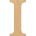 thumbnail image 1 of Wood MDF Letters, Unfinished 3'' Tall Times I, Wooden Craft Letter, 1 of 5