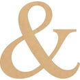 thumbnail image 1 of Wood MDF Letters, Unfinished 3'' Tall Times &, Wooden Craft Letter, 1 of 5