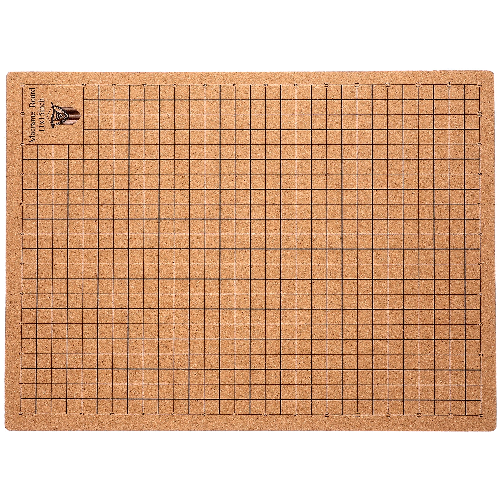 Wood Macrame Board Wood Board Grid Rope Knotting Board for Knotting