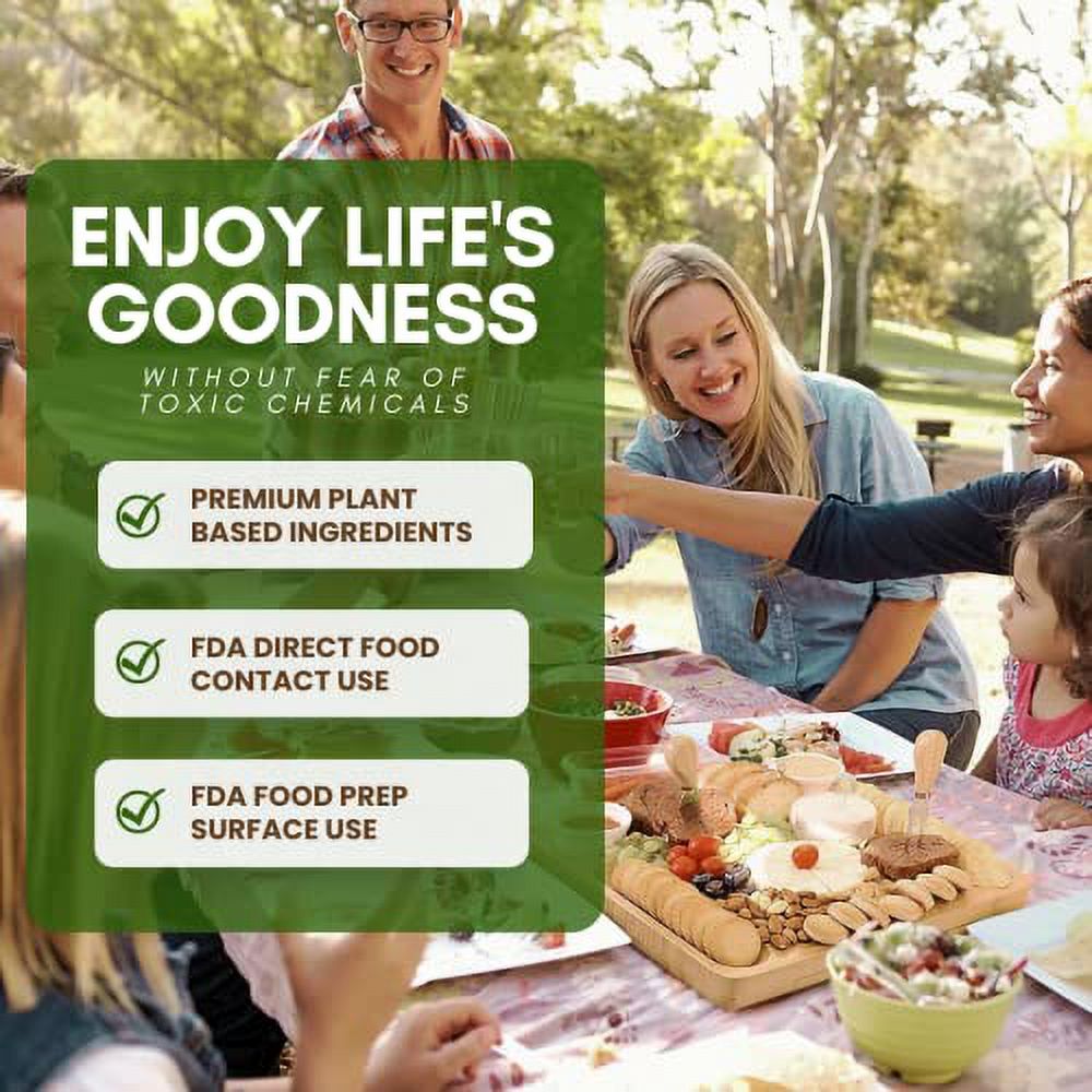 Wood Master's Secret 3 In1 Cutting Board Oil, Conditioner, Sealer FDA