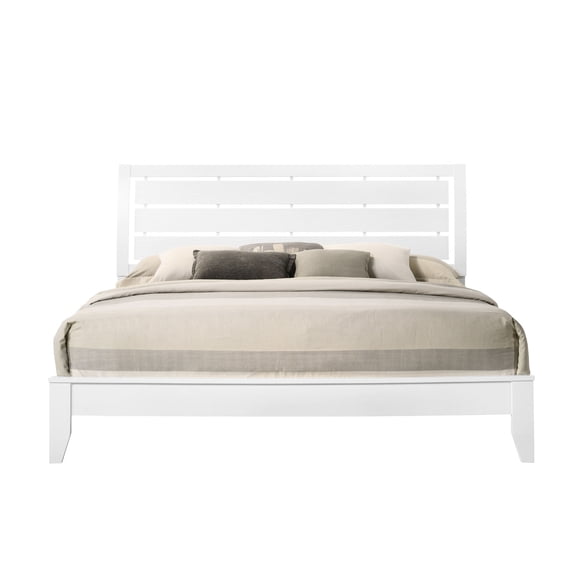 Wood Material - Low Profile Footboard Style - Bedroom Interior - Adds Sophistication