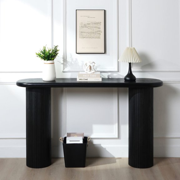 Wood Material - Minimalist Silhouette - In Contemporary Spaces - Provides Stable Surface