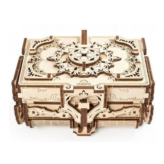 Wood Mechanical Model Kit - Antique Box Kids Constructor