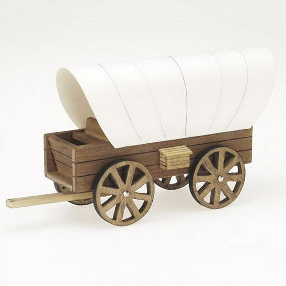 Wood Model Kit Makes 1 Cover Wagon