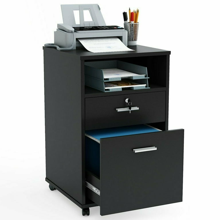 Modern black cheap filing cabinet