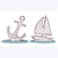 thumbnail image 1 of Wood Nautical Tabletop Decor, 2 Assorted Color, 1 of 1