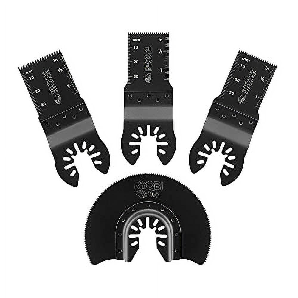 Wood Oscillating MultiTool Blade Set 4 Piece