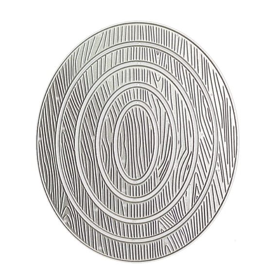 Wood Oval Nesting Frame Metal Cutting Dies Stencil Scrapbooking Embossing Tool Die Cuts Paper Card Album Template Mold Decoration Craft