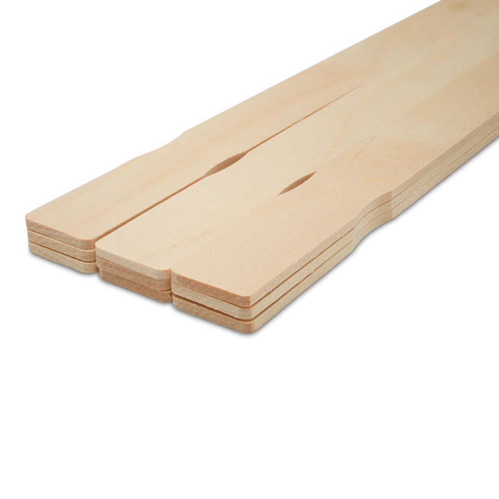 Wood Paint Sticks 16 inch, Pack of 50 Paint Stir Sticks, Jumbo Craft