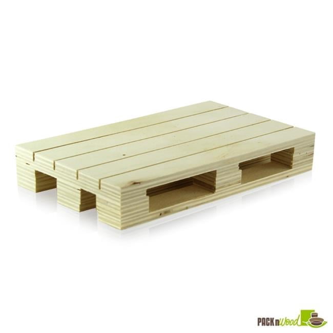 Wood Pallet - 7.9 x 4.75 x 1.2 in.
