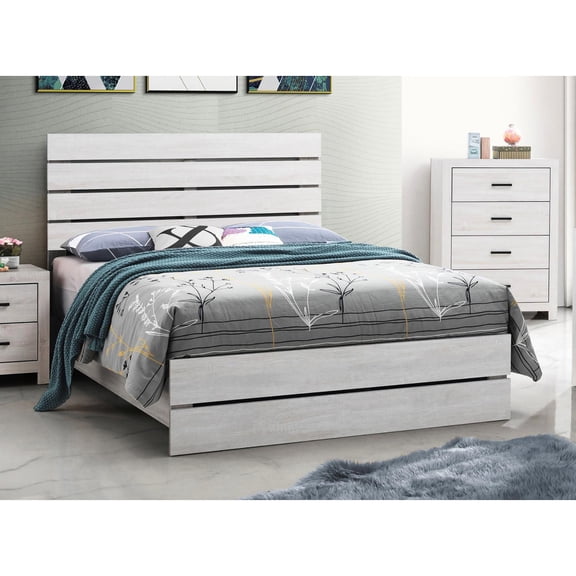 Wood Panel Bed | Simple & Stylish | Rustic Bedroom