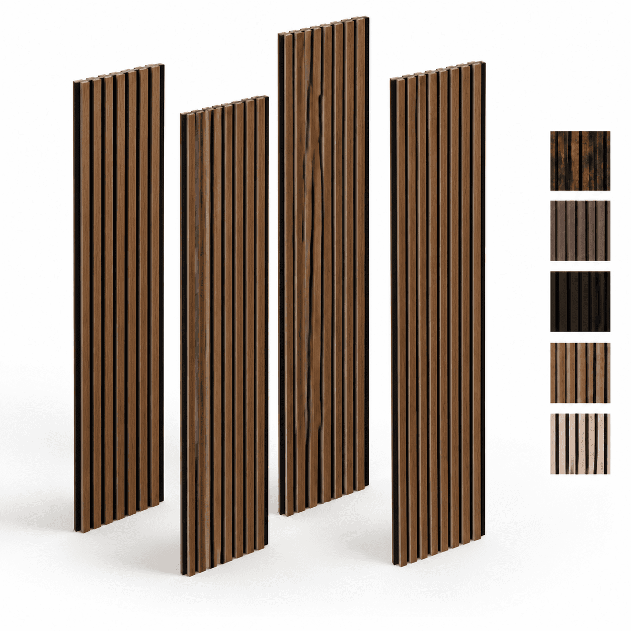 Inlay Panel Sign Wood Panels For Wall Teak 4 94.5x12.5 In - Walmart.com