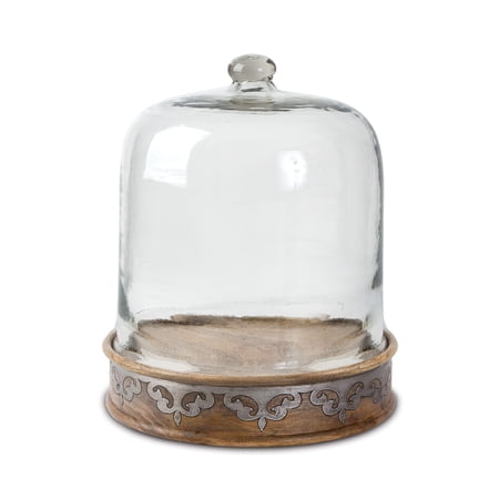 Wood Pastry Keeper with Dome