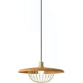 thumbnail image 1 of Wood Pattern Metal Cage Pendant Lighting for Kitchen Island, Nordic Style Farmhouse Pendant Light Fixture, Single Industrial Rustic Pendant Lamp, Simple Pendant Light for Dining Room, 1 of 5