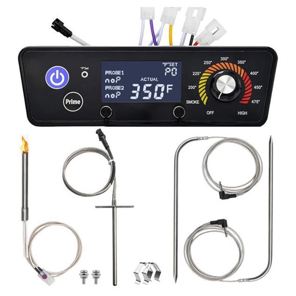 Wood Pellet Grill Set Controller Kit for P7-340 Temperature Sensor Ignition Rod