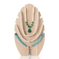 thumbnail image 1 of Wood Pendant Necklace Display Stand Holder Jewelry Display Shopwindow Organizers, 1 of 12