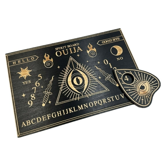 Wood Pendulum Board Dowsing Divination Pendulum Altar Supplies Pendulum Board Metaphysical Message Board