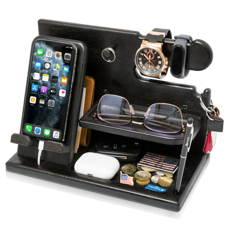Gifts For Men Wood Phone Docking Station Gifts For Him Husband