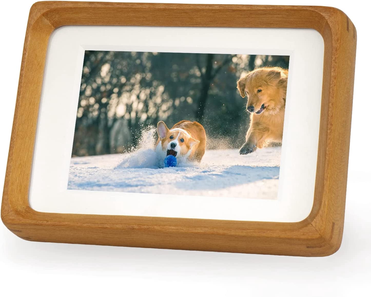 Tabletop Frame With Mat Wood Photo Frames Inspired Tabletop Picture Frame with Mat, Vertical or ...