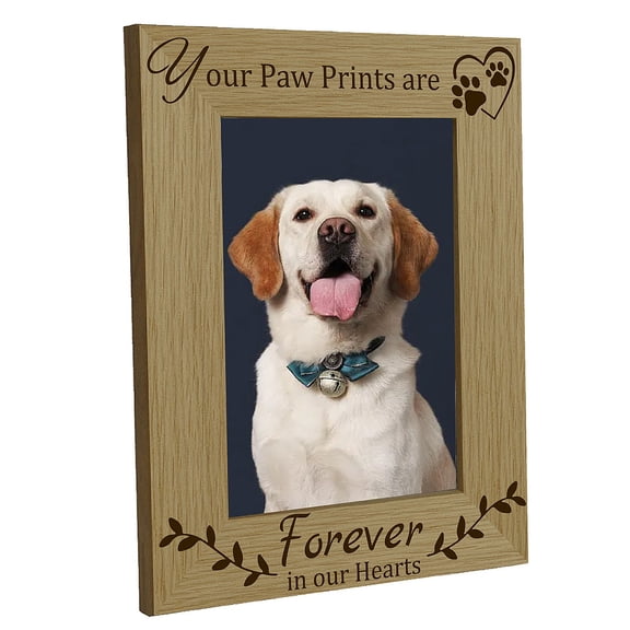 Wood Photo Frames for Tabletop Display Photo Frame Rectangle Word 218x168mm Inner Diameter: 142x90mm for DIY
