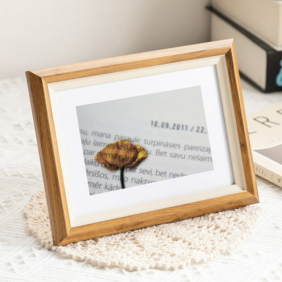 Wood Picture Frame 67810-Inch Living Decor A4 Honors Certificate Document Frame Photo Frame For Wall Hanging Desktop