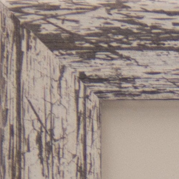 Wood Picture Frame American Barn Series (27x41) (White)