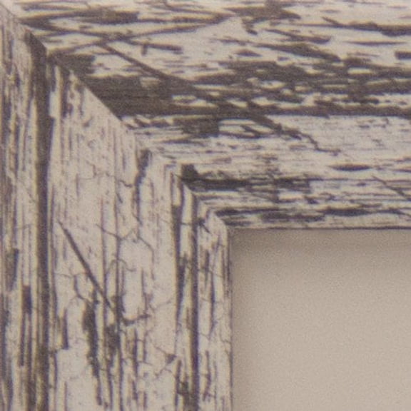 Wood Picture Frame American Barn Series (27x41) (White)