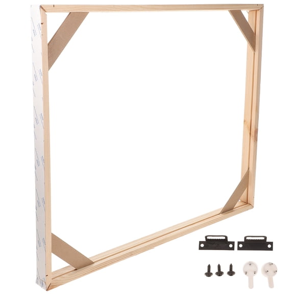 1 Set DIY Wood Canvas Frame Wood Stretcher Bars Painting Canvas Wooden Frame for Wall Gallery Oil Painting Canvas Mounting 40CM* 50CM