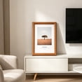 thumbnail image 1 of Wood Picture Frame, Tabletop or Wall Mount for Photos, 1 of 7